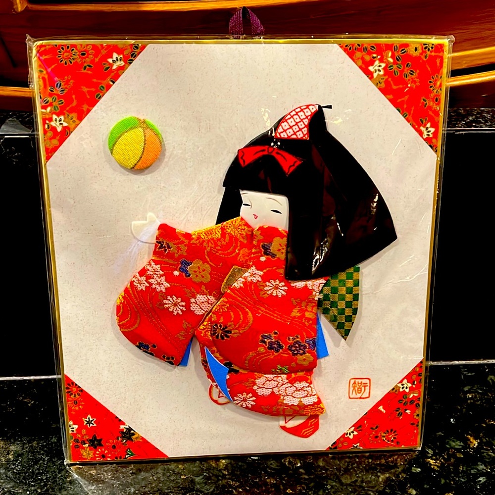 paper hanging painting